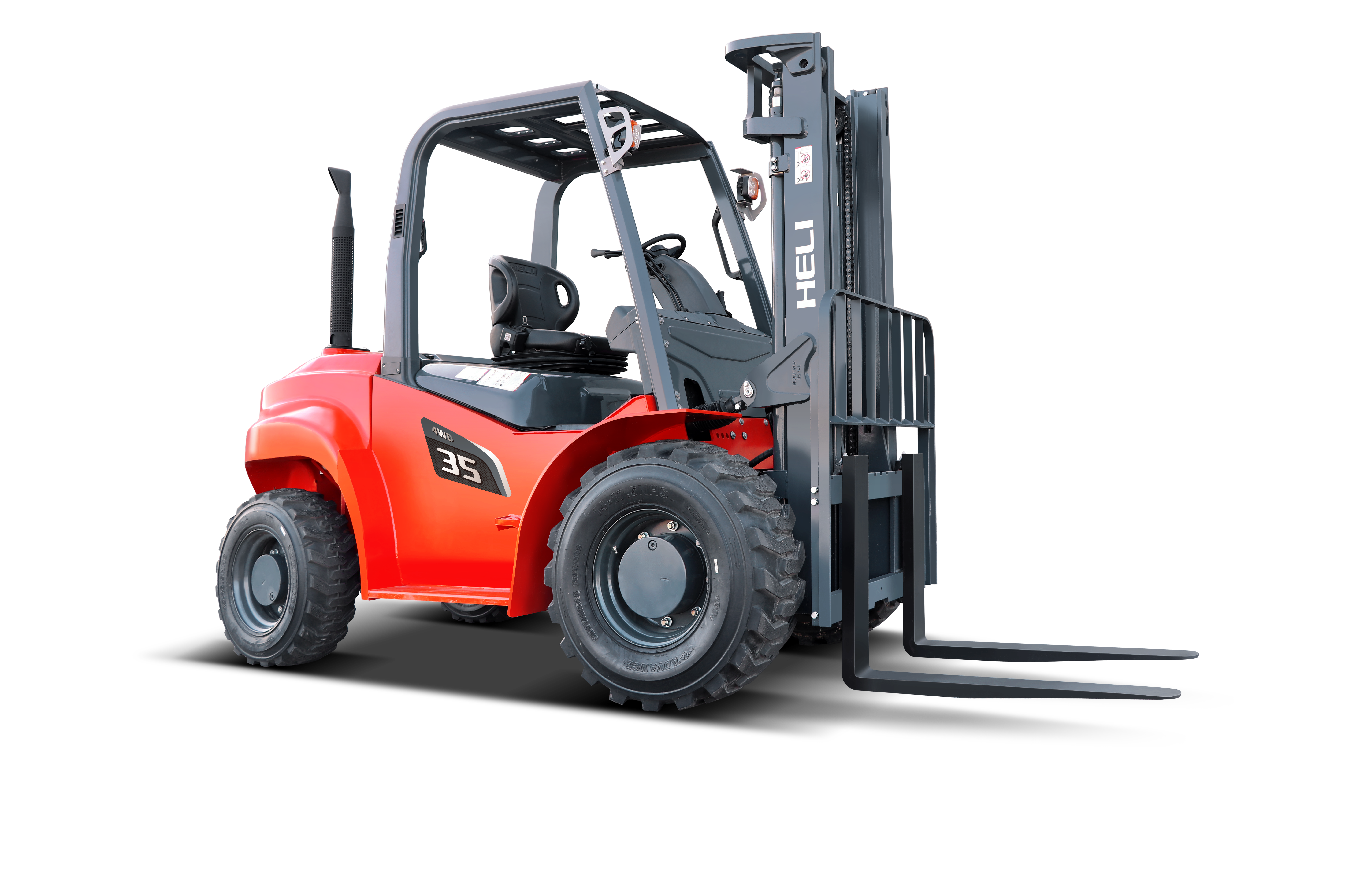 R Serisi 3 – 3,5 Ton Arazi Tipi Forklift