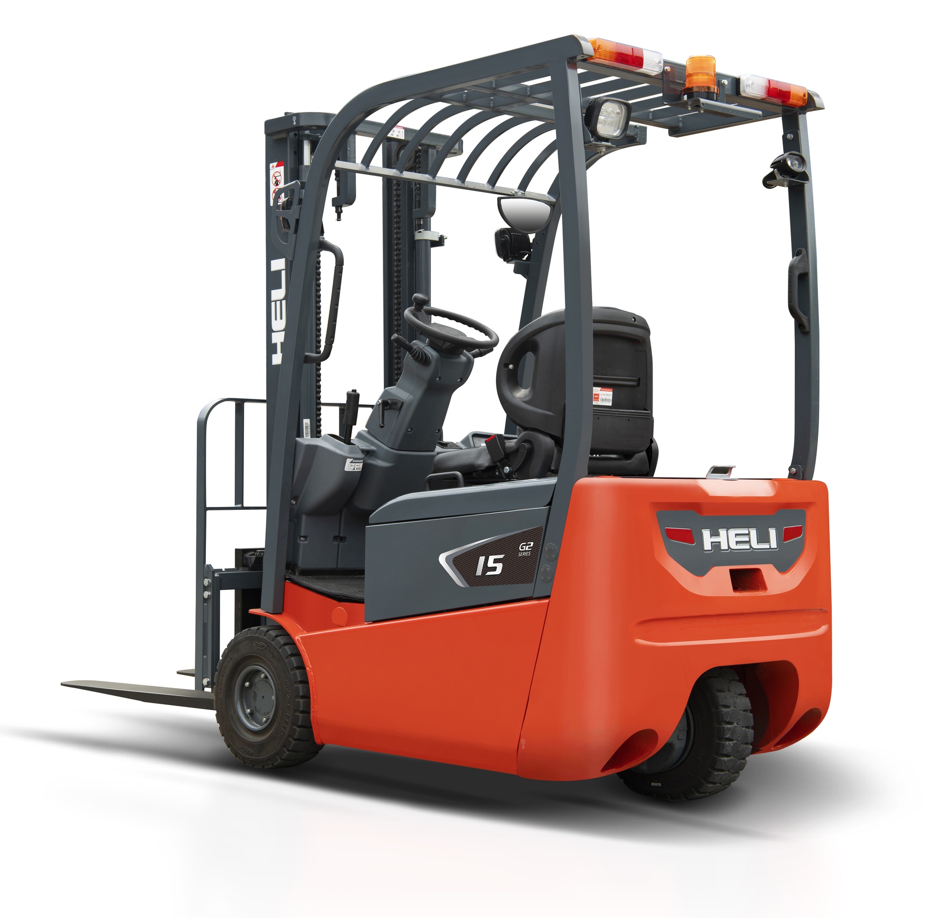 G2 1.3 – 1.5 Ton 3 Teker Elektrikli Forklift (RWD)